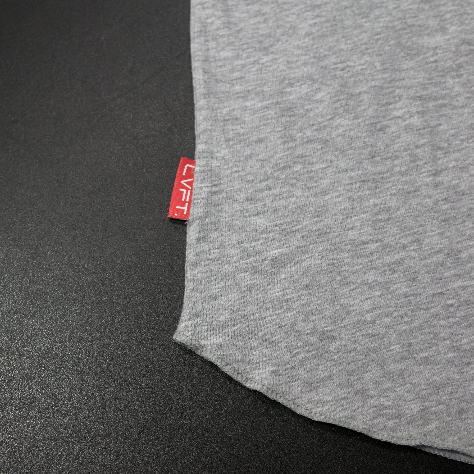 Premium Raglan - Heather Grey