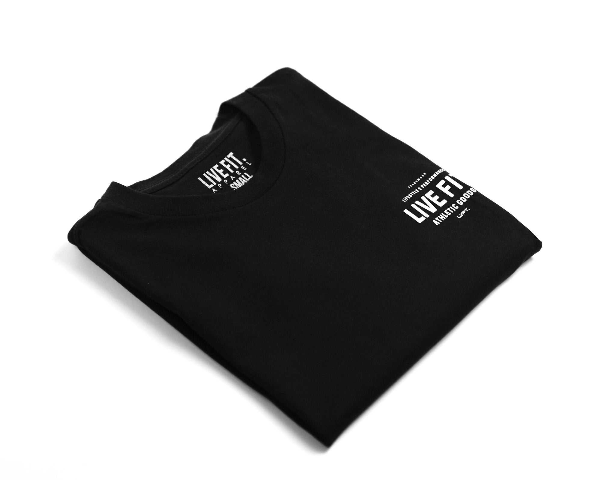 Work Badge Tee - Black/White