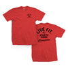 Athletic Goods Tee - Heather Red