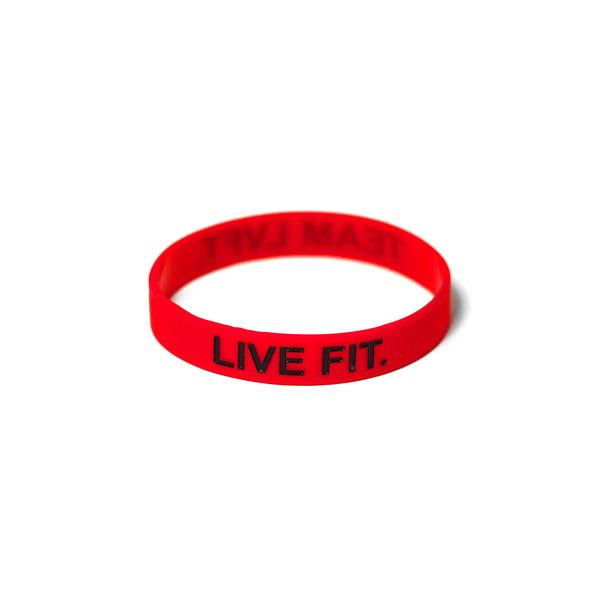 Live Fit Apparel Live Fit Band- Red/Black - LVFT 