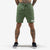 Live Fit Apparel Lifestyle Shorts - Olive - LVFT 