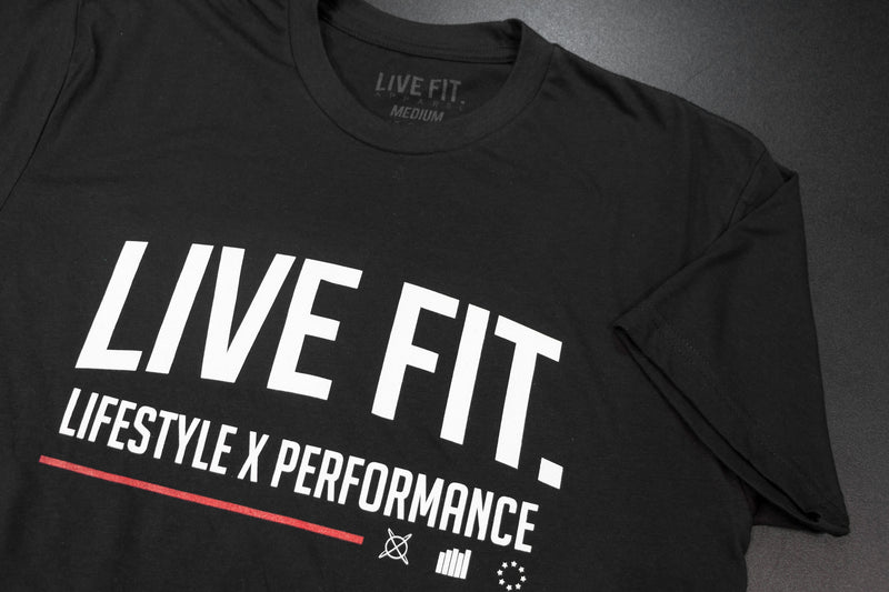 Lifestyle Performance Tee - Black