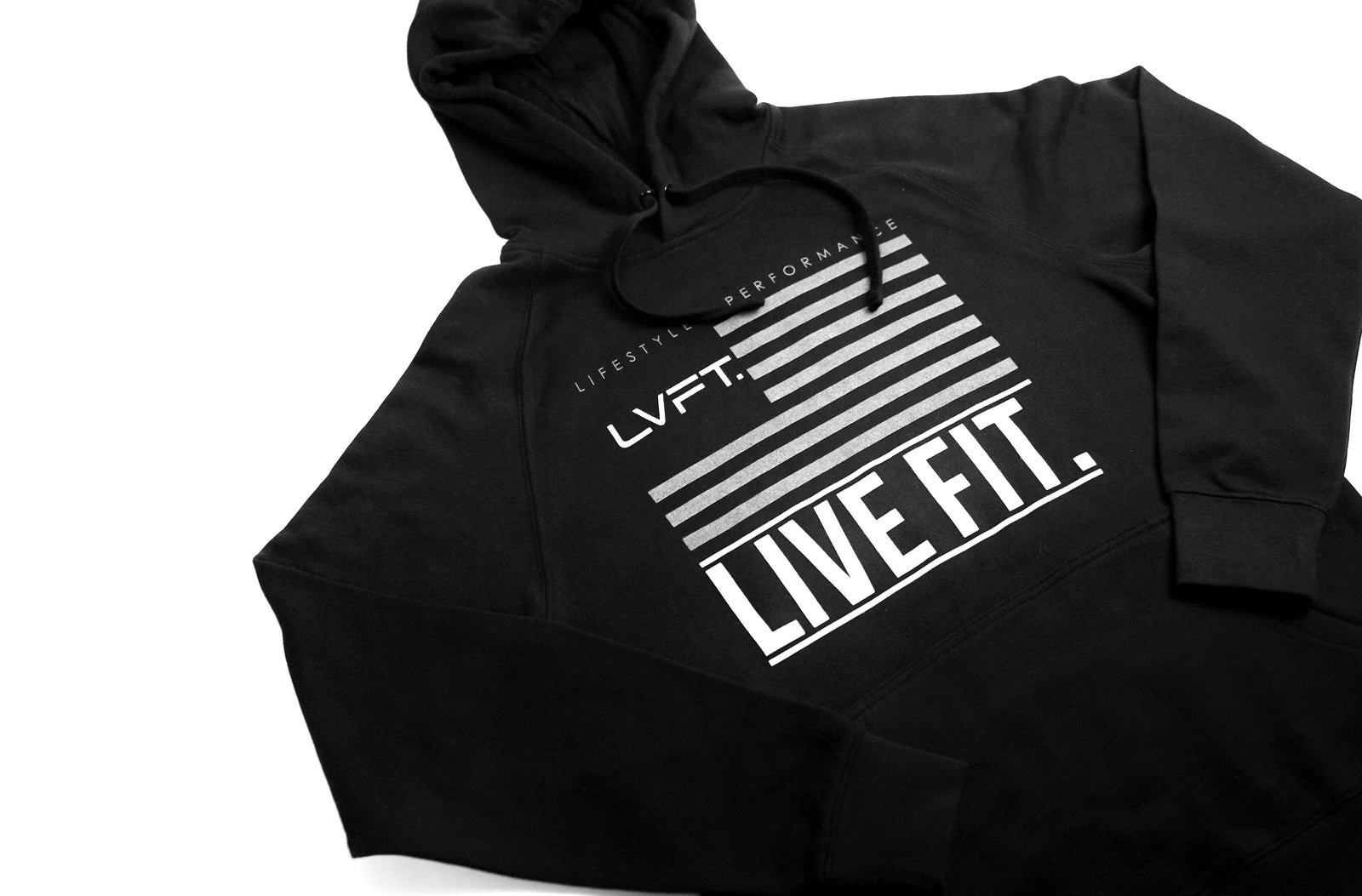 LVFT Flag Hoodie - Black