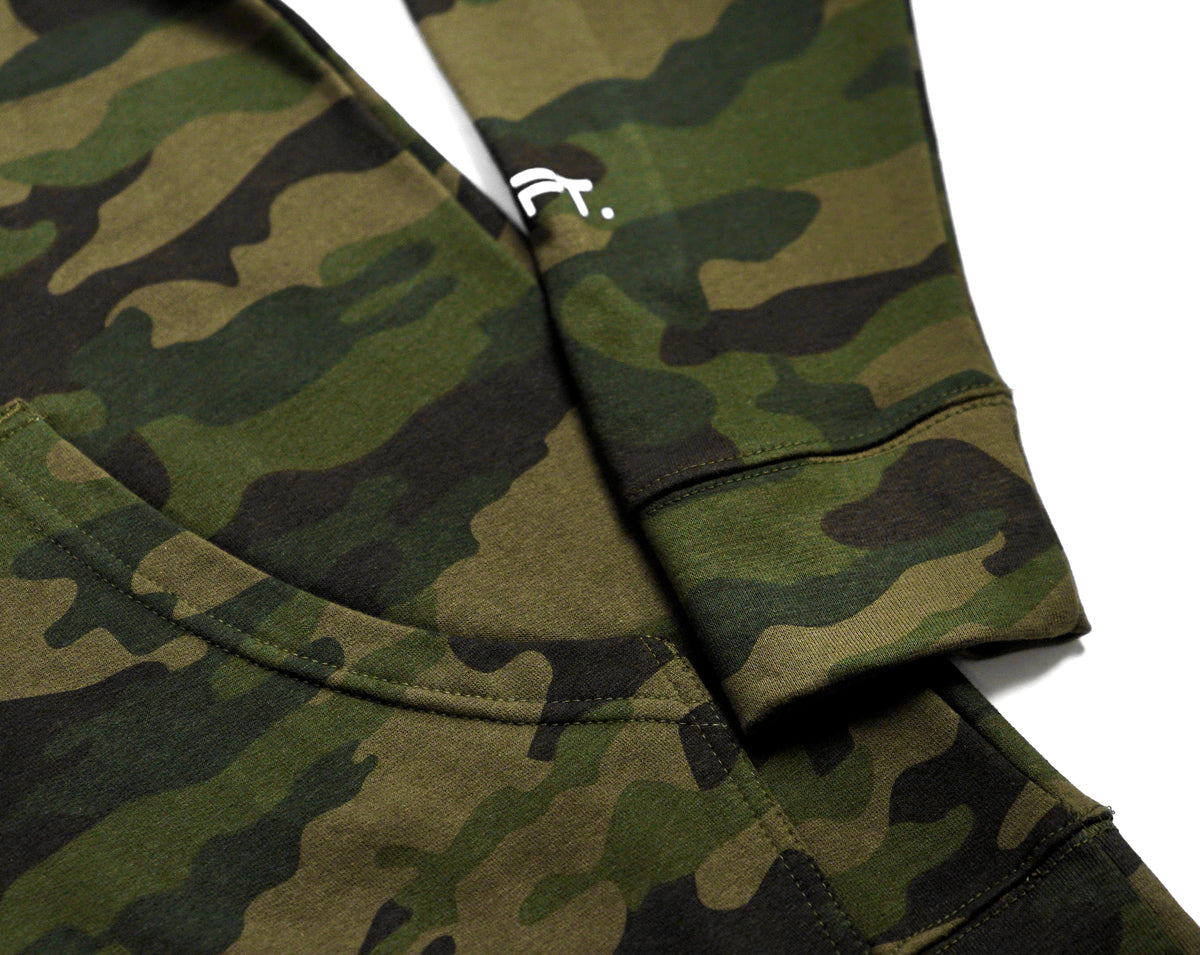 Tactical NQ Hoodie - Green Camo