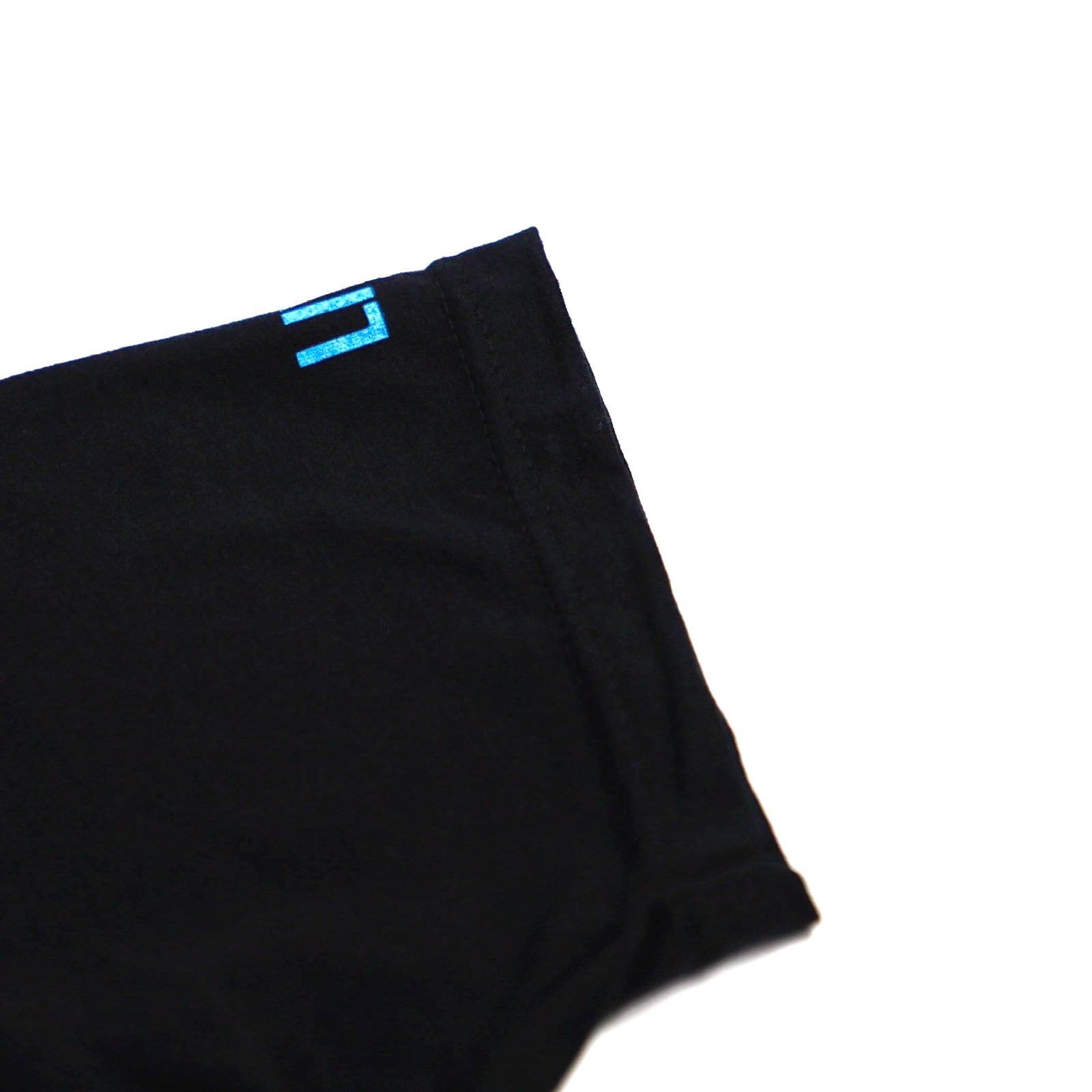 International Tee- Black / Light Blue