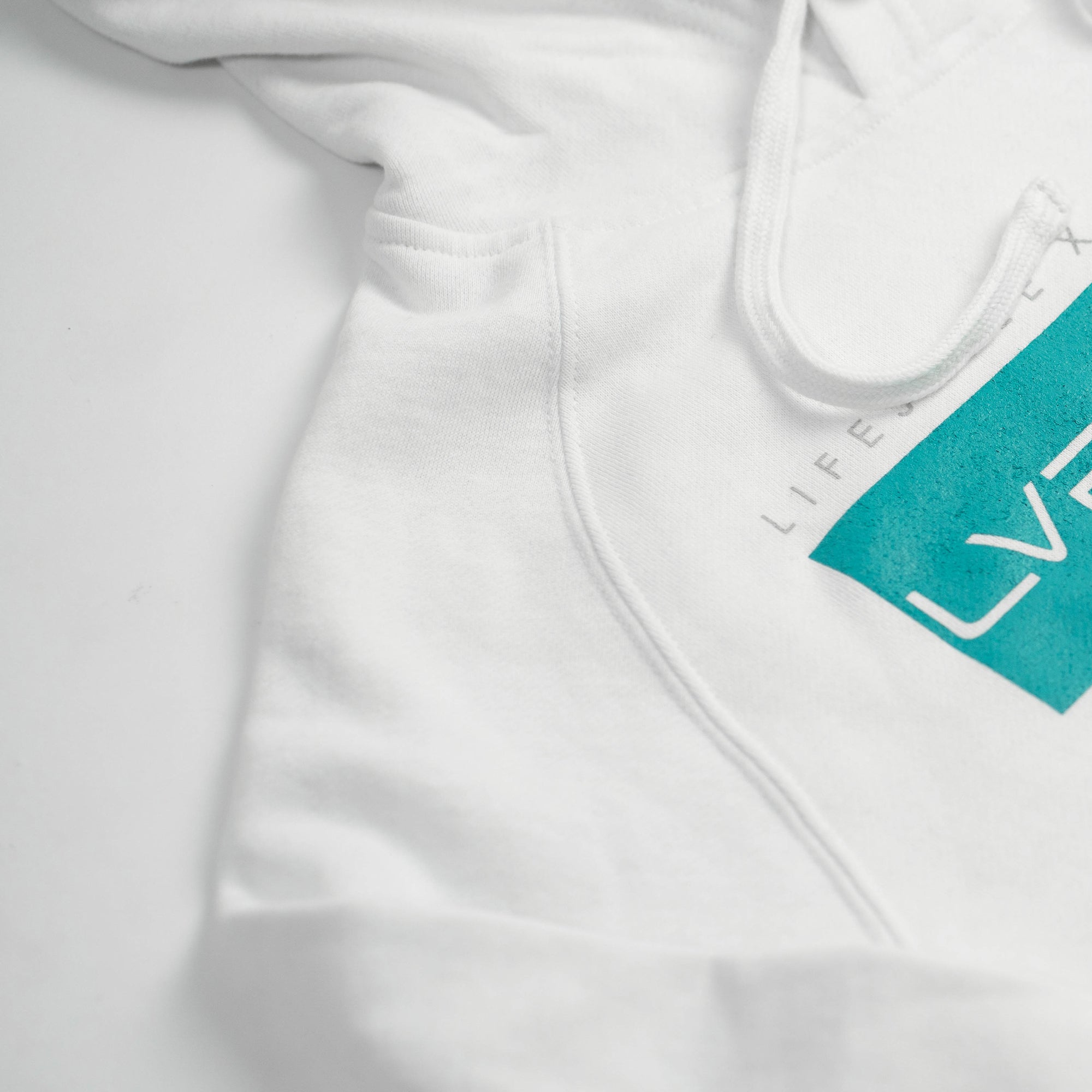 LVFT Flag Hoodie - White