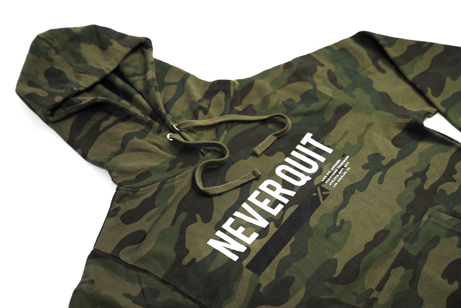 Tactical NQ Hoodie - Green Camo