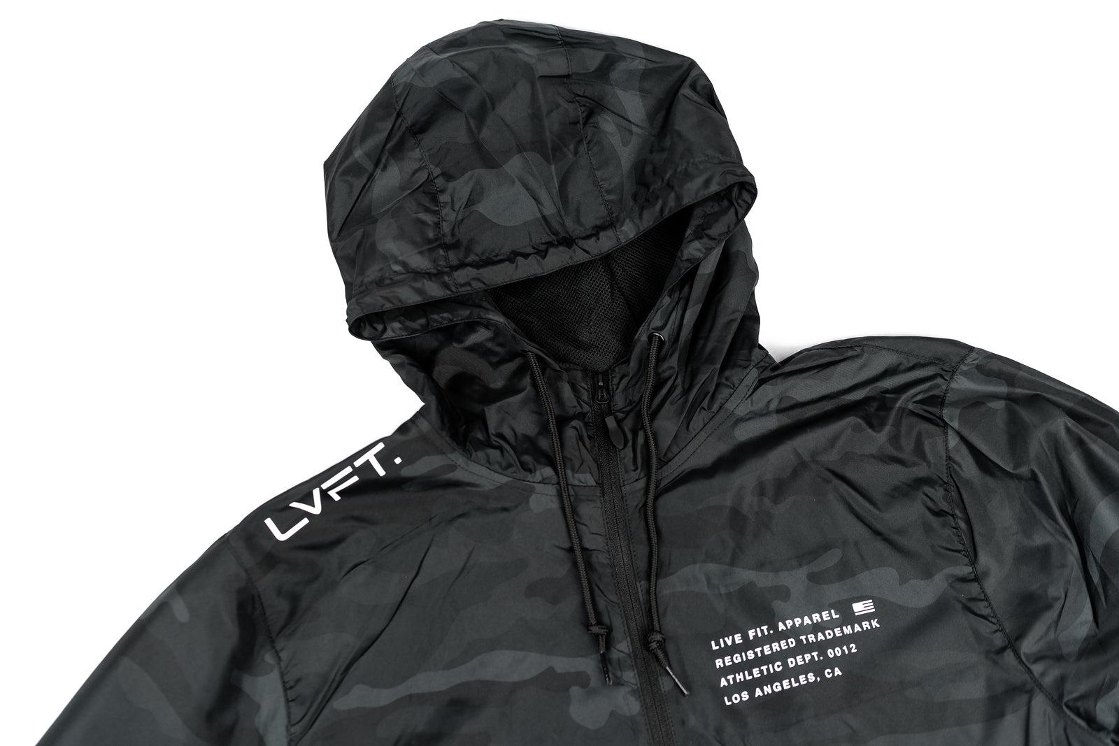 Stealth Pullover Anorak - Black/Camo