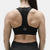 Live Fit Apparel Elite Tech Sports Bra- Black/Silver - LVFT 