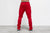 Live Fit Apparel LVFT. Slim Trackies - Red/White - LVFT 