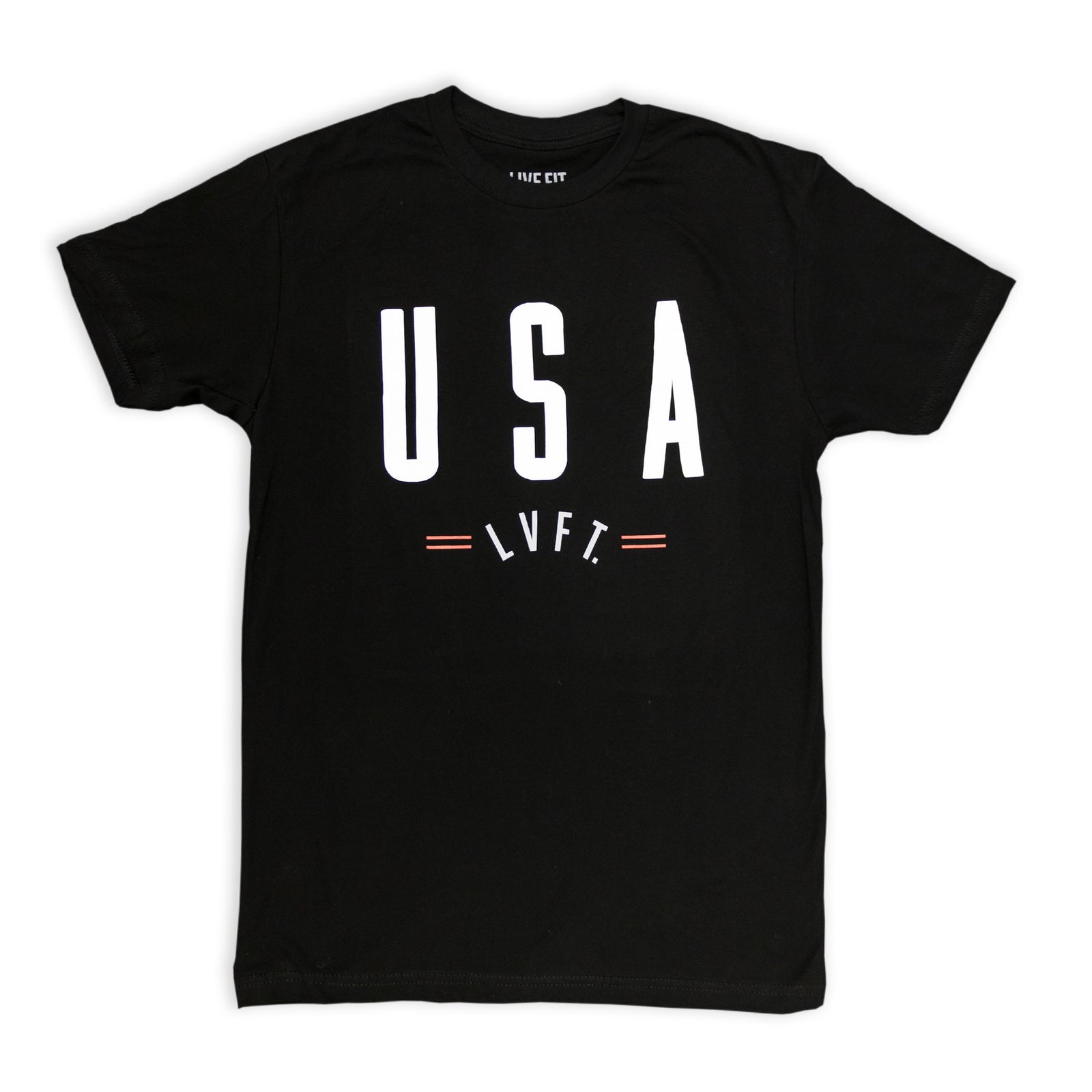 USA Tee- Black