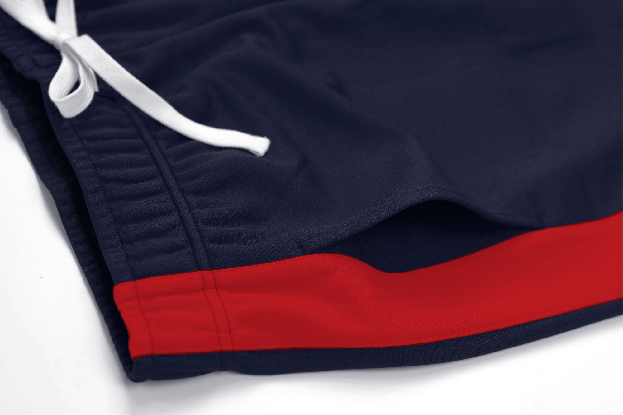 Slim Trackies - Navy / Red - Live Fit. Apparel