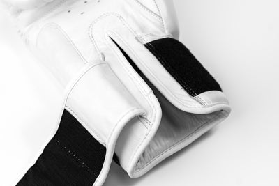 Live Fit Apparel Boxing Gloves - All White Premiums - LVFT
