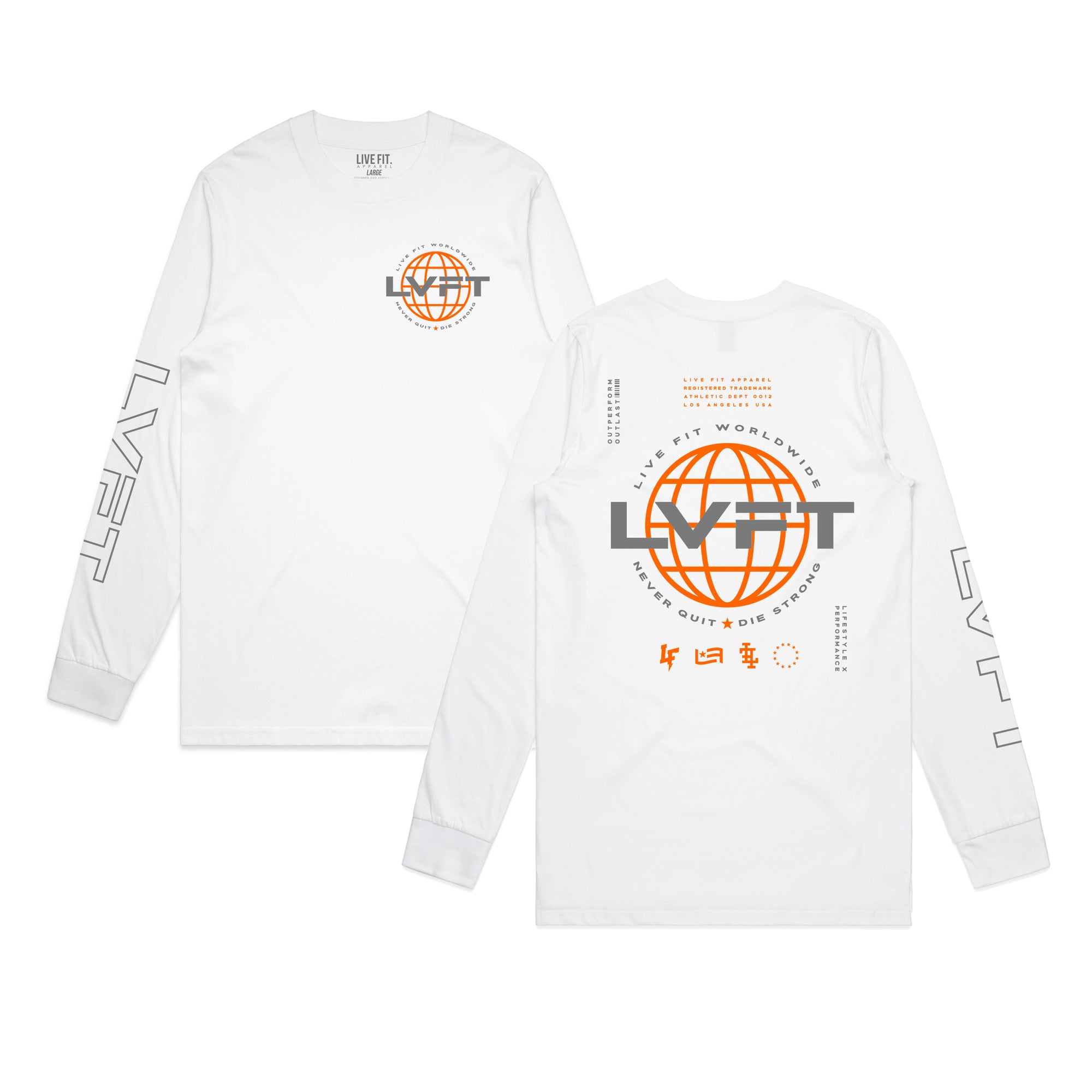 Radar Long Sleeve  - White